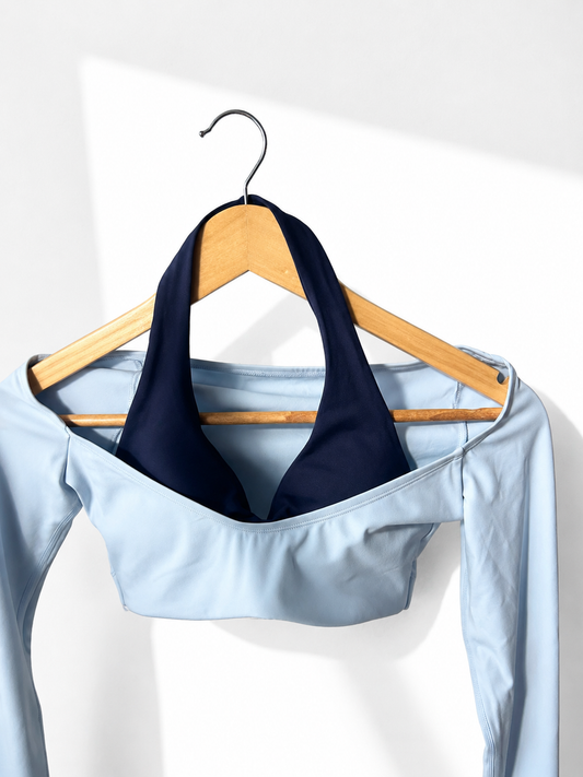 On the waves long sleeves double top